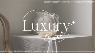 Luxury font | for classy icons and editings screenshot 2