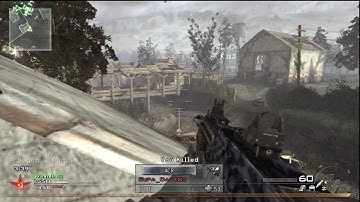 MW2: NOOB TUBE NUKE ON OVERGROWN