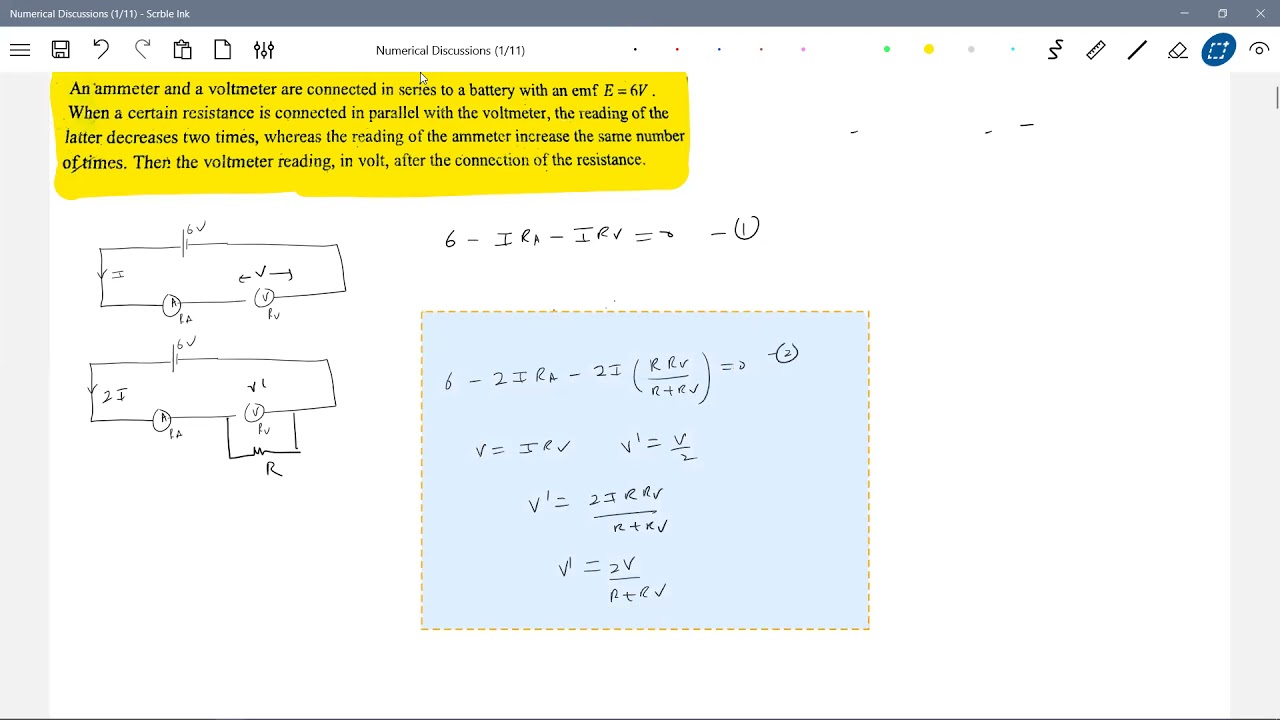 Numerical Discussions
