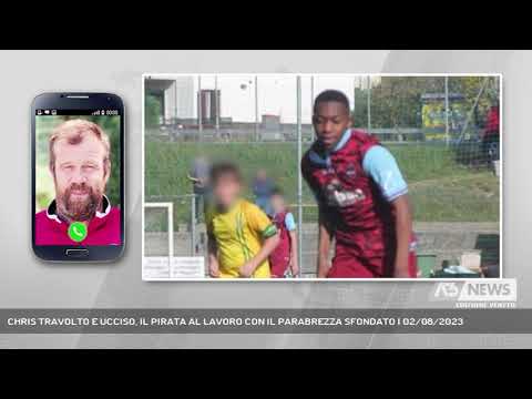 CHRIS TRAVOLTO E UCCISO, IL PIRATA AL LAVORO CON IL PARABREZZA SFONDATO | 02/08/2023