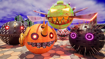 ROBOT PACMAN VS MONSTER PACMAN - EPIC BATTLE #pacmanvspacman #robotpacman #pacman