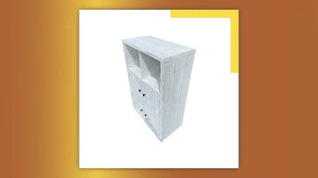 Kallax insert compatible cube storage rustic shelf with doors