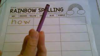Rainbow Spelling