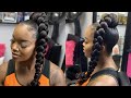 JUMBO BRAID PONYTAIL | Super Sleek | Beginner Friendly | HAIRtorial