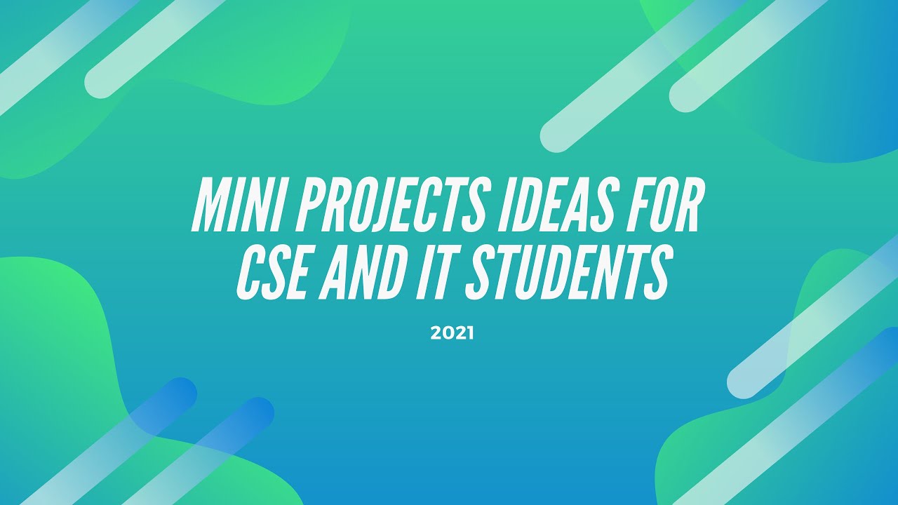 ready made project for cse