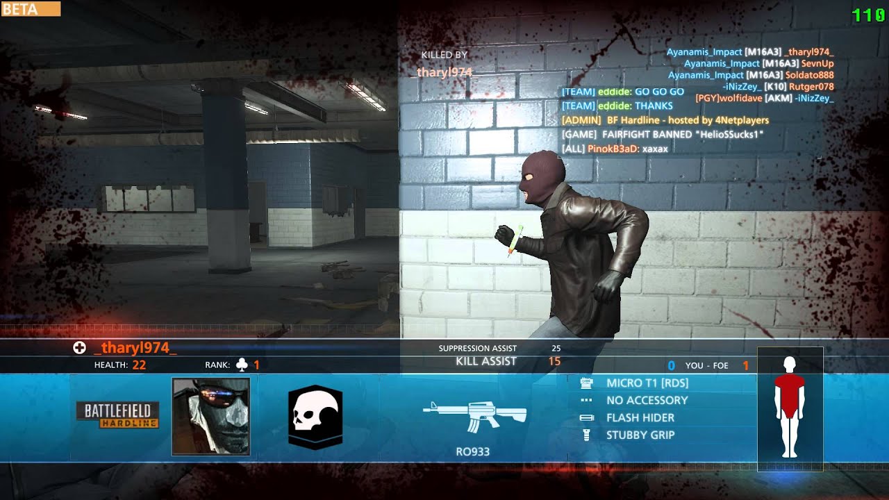 Raw BF Hardline: Bank Job Heist Police gameplay