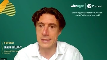 Wizenoze Webinar Excerpts - Jason Gregory - Director of International BTEC, Pearson.