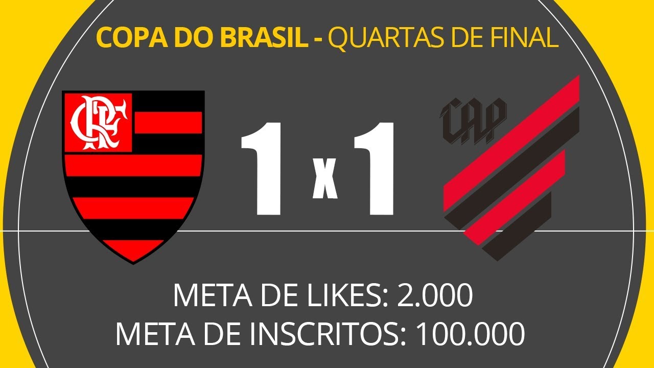 FLAMENGO X ATHLETICO-PR - AO VIVO COM LUIZ PENIDO - COPA DO BRASIL