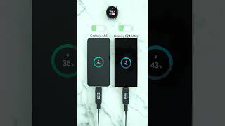 samsung galaxy a55 vs galaxy s24 ultra charging test! 🪫🔋