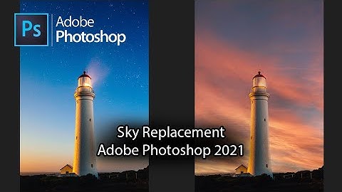 Sky Replace  New Update In Photoshop | Photoshop CC 2021 Tutorial
