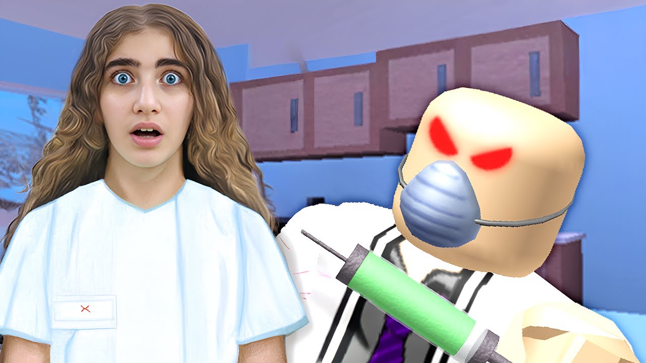 الهروب من المستشفي المسكون في روبلوكس