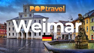 WEIMAR, Germany 🇩🇪 - Rainy Evening - 4K HDR