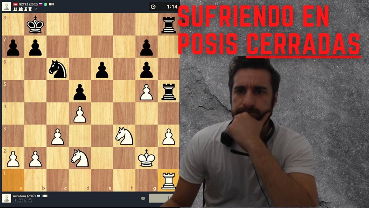 SUFRIENDO🤒 EN POSICIONES CERRADAS 🌪| Speed RUN | Ajedrez EXPLICADO