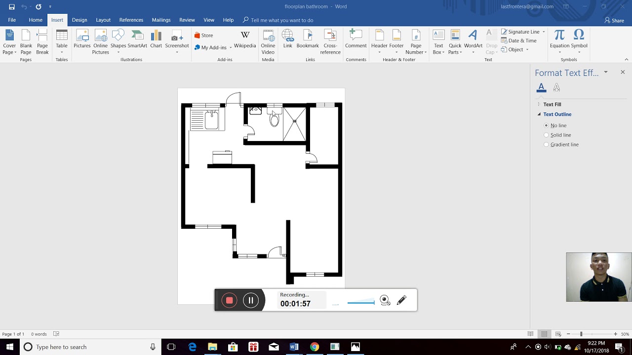 How To Make A Floor Plan In Ms Word