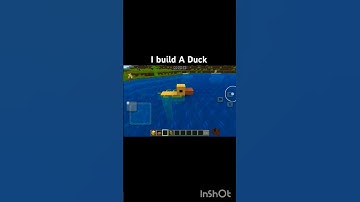 How to build duck in Minecraft #shorts #minecraft #trending #viralshorts #duck #minecraftbulid