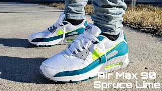 airmax 90 lime