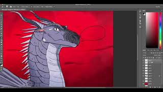 Wings of Fire Graphic Novel Style Time Lapse