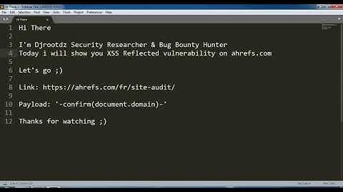 XSS Reflected on ahrefs.com