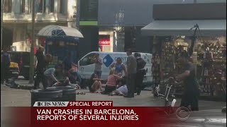 Breaking News: Van Plows Into Barcelona Crowd
