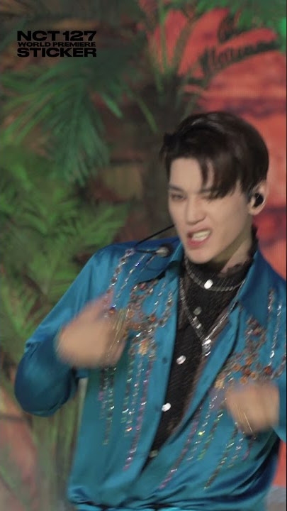 【NCT 127 WORLD PREMIERE STICKER】 Spoiler 12.7 Sec. #TAEYONG #Sticker