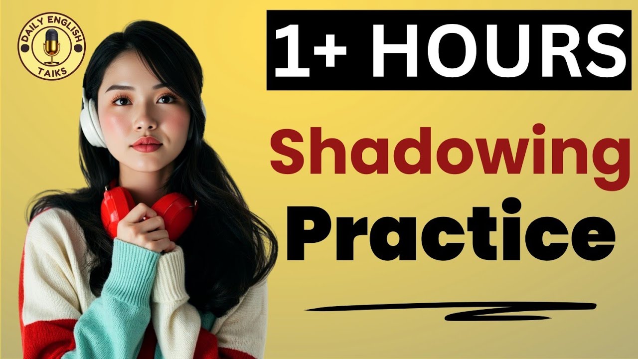 Daily English Speaking Practice for Beginners | Long Shadowing Lesson ...
