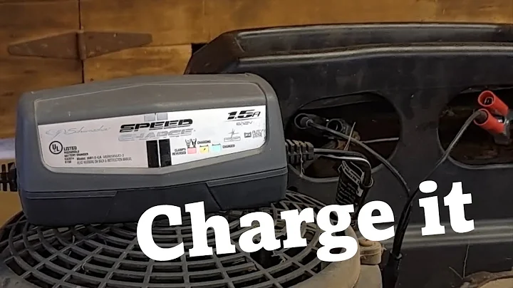 Dead Lawn Mower Battery - Best Battery Charger for the Job