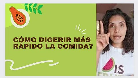 ¿Cómo puedo digerir más rápido los alimentos después de comer en exceso?