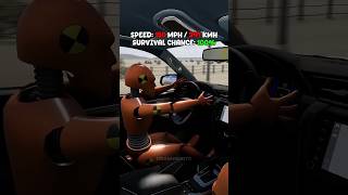 Toyota Fortuner crash test at different speed #beamngdrive #beamng #usa #gaming #fortuner #crashtest