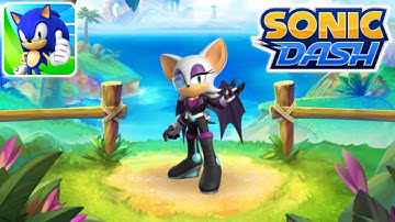 SONIC DASH - ELITE AGENT ROUGE ANDROID GAMEPLAY