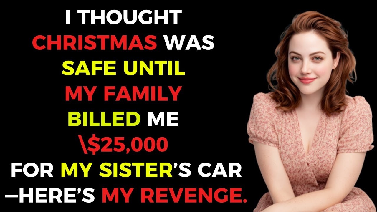 My Family Didn’t Invite Me to Christmas, But Sent Me a $25,000 Invoice for My Sister’s Car So I…