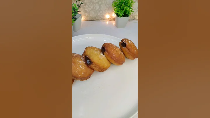 Soft And Fluffy Chocolate Filled Donuts Recipe #youtubeshorts #viral #donuts