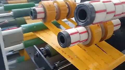 bopp adhesive tape flexo/flexographic printing machine