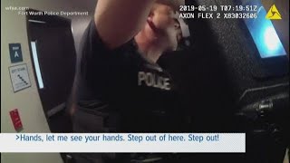 Fort Worth police release body cam video of moment officers rescue kidnapped girl in Michael Webb ca