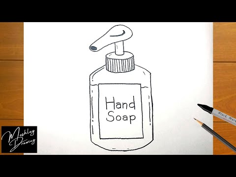 How to Draw a Bottle Step by Step (Line & Shading) - EasyDrawingTips | Bottle  drawing, Shading techniques, Light in the dark