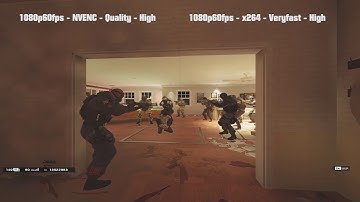 NVENC vs x264 Encoder Comparison [1080p & 720p]