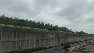1080514 臺鐵7101次貨列新富通過