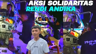 LAKA TRUK - SOLIDARITAS RENDI ANDIKA KE SESAMA DRIVER WAJIB DICONTOH