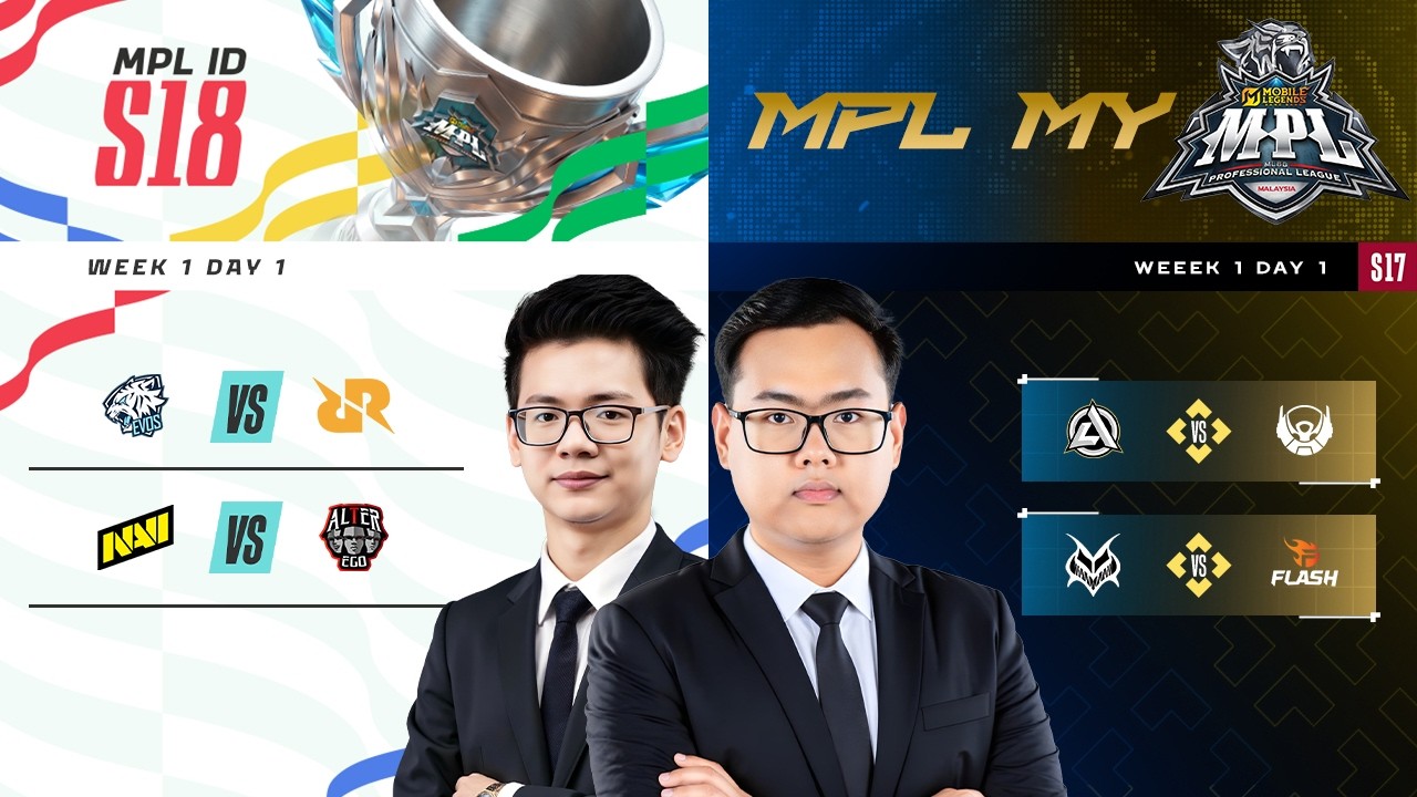 [Offical Restream]MPL ID/MY (S18) [W1D1] 🇲🇲LIVE🔴