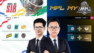 Offical Restream MPL S18 W1D1 LIVE