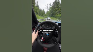 BMW Drifting When A Car Approached Him (@turnormal)