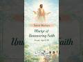 Faith stronger than fear… Saint Marian chose Christ till the end 🙏✨