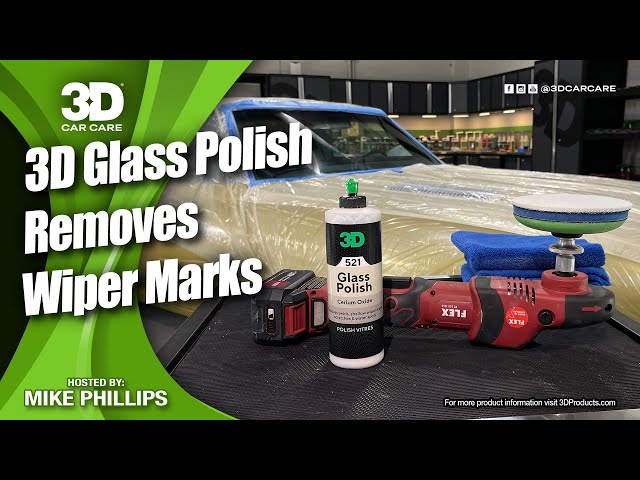 Glass Scratch Removal Kit - How To remove deep scratches from the