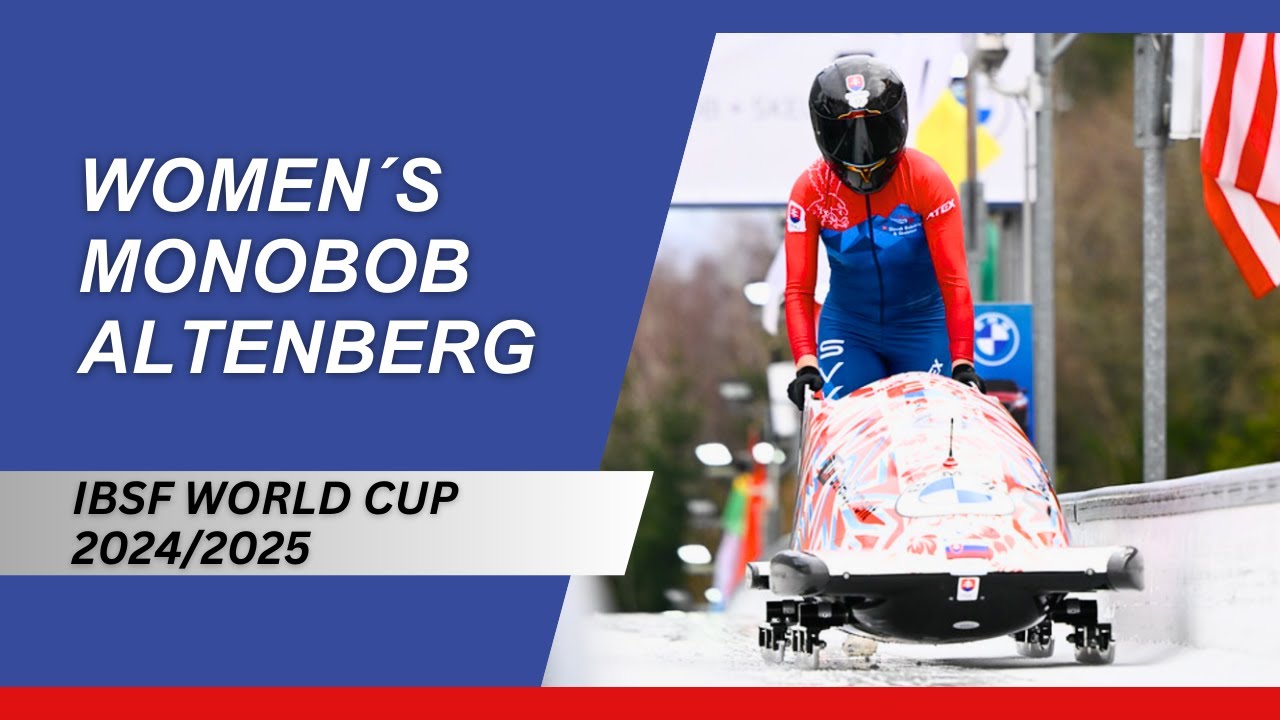 IBSF World Cup Altenberg - Women's Monobob - Heat 1