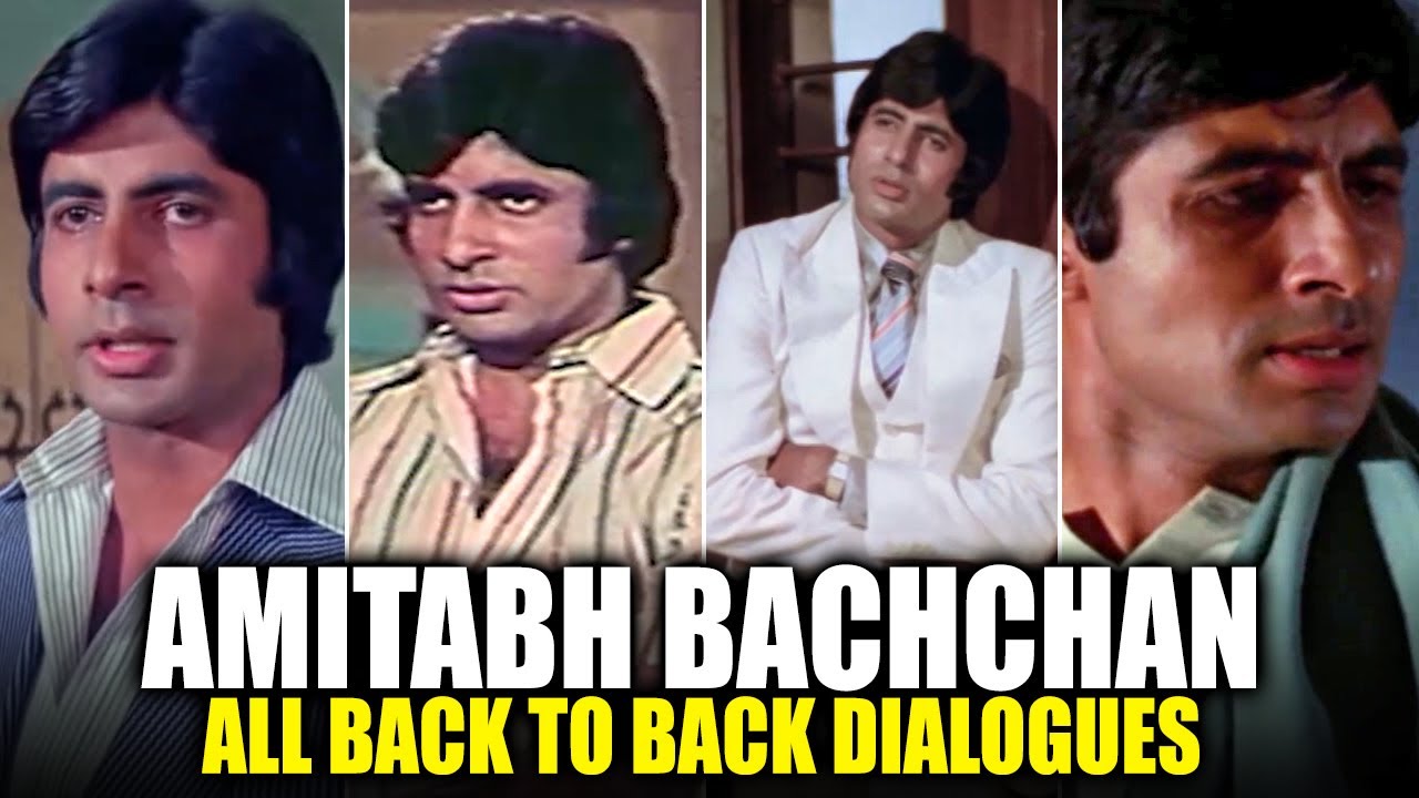 Amitabh Bachchan All Back To Back DialoguesSooryavanshamGod Tussi Great HoMr NatwarlalParvarish