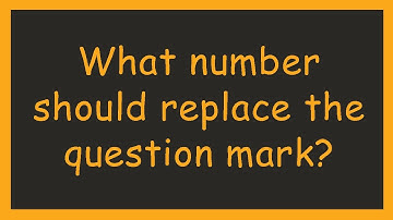 What number should replace the question mark? Try these 5 Math Puzzles