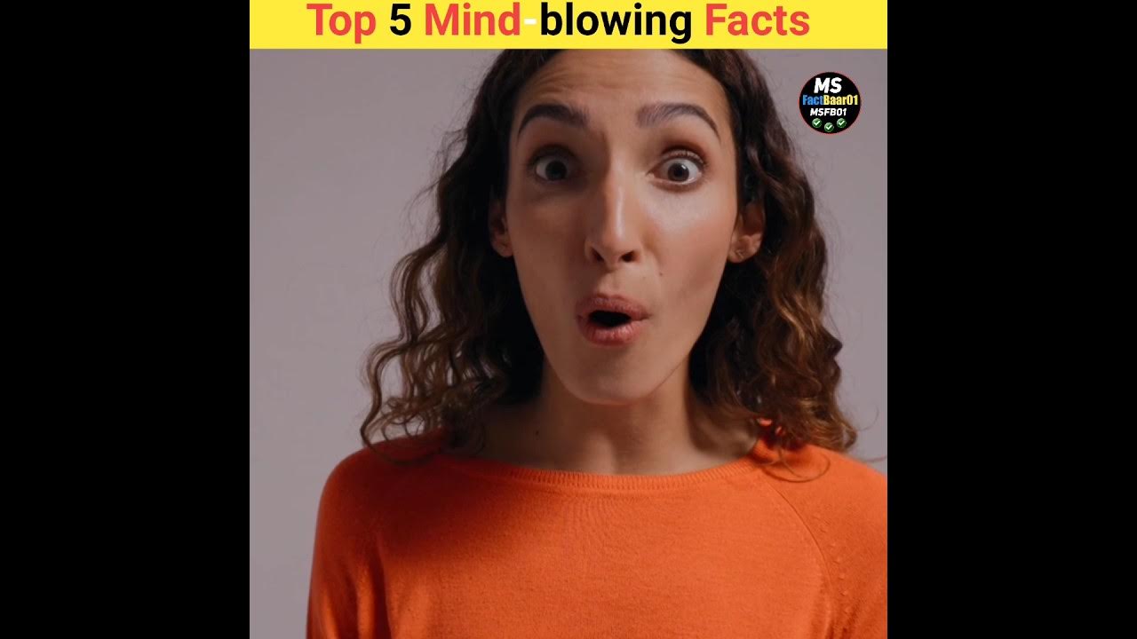 Top 5 Mindblowing Facts ।। 5 Random facts ।। viral amazingfacts