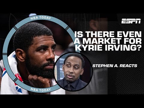 Discussing potential trade suitors for Kyrie Irving & Stephen A.'s reaction to the trade request ?