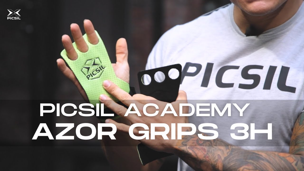 Un nuevo velcro para las calleras insignia de Picsil las Azor Grips de tres  agujeros #calleras #pullups #crossfit