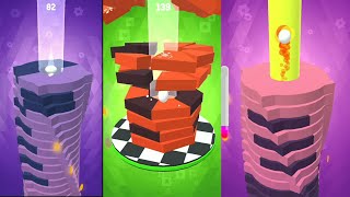 Drop Stack Ball game _Android Gameplay Fall Helix Blast Crash 3D Part 4_ios screenshot 4