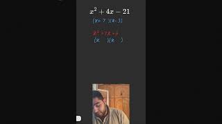 Factorize quadratic expressions mentally #maths #mathtricks